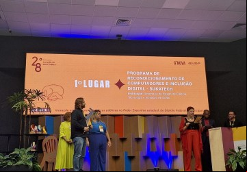 O programa do Goiás Social ficou em 1º lugar na categoria Inovação em Serviços ou Políticas Públicas.