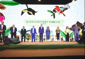 Governador Ronaldo Caiado abriu, nesta quarta-feira (4/6), em Goiânia, a Semana do Meio Ambiente