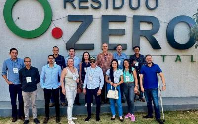 Instituto Valoriza Resíduos visita aterro privado goiano